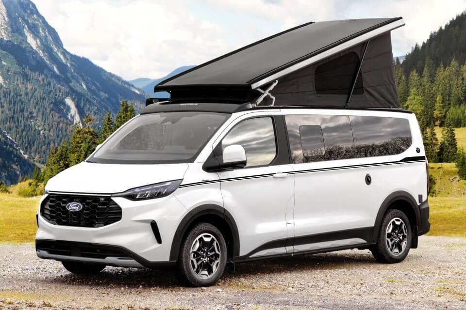 Foto: Ford - Bei Ford feiert der Camping-Bus-Klassiker Nugget sein 40-jähriges Bestehen